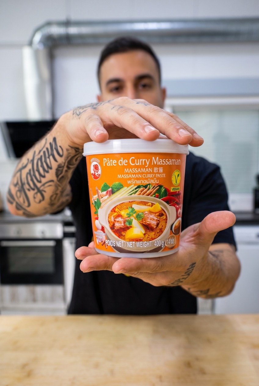 Pasta de curry Massaman